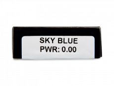 CRAZY LENS - Sky Blue - дневни без диоптър (2 лещи)