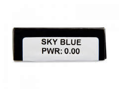 CRAZY LENS - Sky Blue - дневни без диоптър (2 лещи)