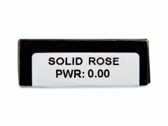 CRAZY LENS - Solid Rose - дневни без диоптър (2 лещи)