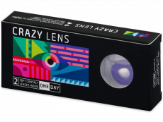 CRAZY LENS - Solid Violet - дневни без диоптър (2 лещи)