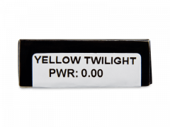 CRAZY LENS - Yellow Twilight - дневни без диоптър (2 лещи)