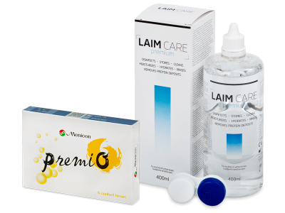 Menicon PremiO (6 лещи) + Laim-Care разтвор 400 ml