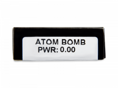 CRAZY LENS - Atom Bomb - дневни без диоптър (2 лещи)