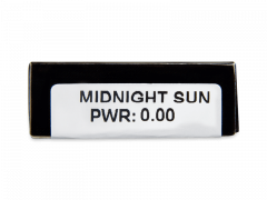 CRAZY LENS - Midnight Sun - дневни без диоптър (2 лещи)