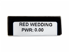 CRAZY LENS - Red Wedding - дневни без диоптър (2 лещи)