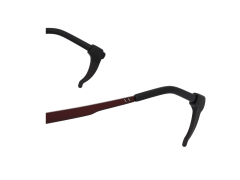 Противохлъзгащи накрайници за очила - черни 