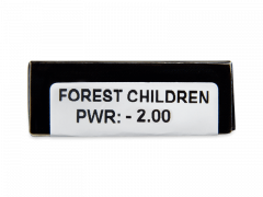 CRAZY LENS - Forest Children - дневни с диоптър (2 лещи)