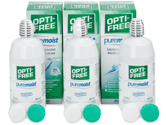Разтвор Opti-Free PureMoist 3 x 300 ml 