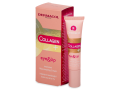 Dermacol  подмладяващ крем за очи и устни  Collagen+ 15 ml 