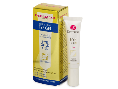 Dermacol околоочен гел за уморени очи Eye Gold 15 ml 