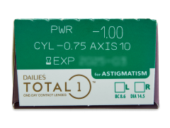 Dailies TOTAL1 for Astigmatism (90 лещи)