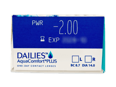 Dailies AquaComfort Plus (30 лещи)