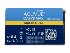 Acuvue Oasys Max 1-Day Multifocal (30 лещи)