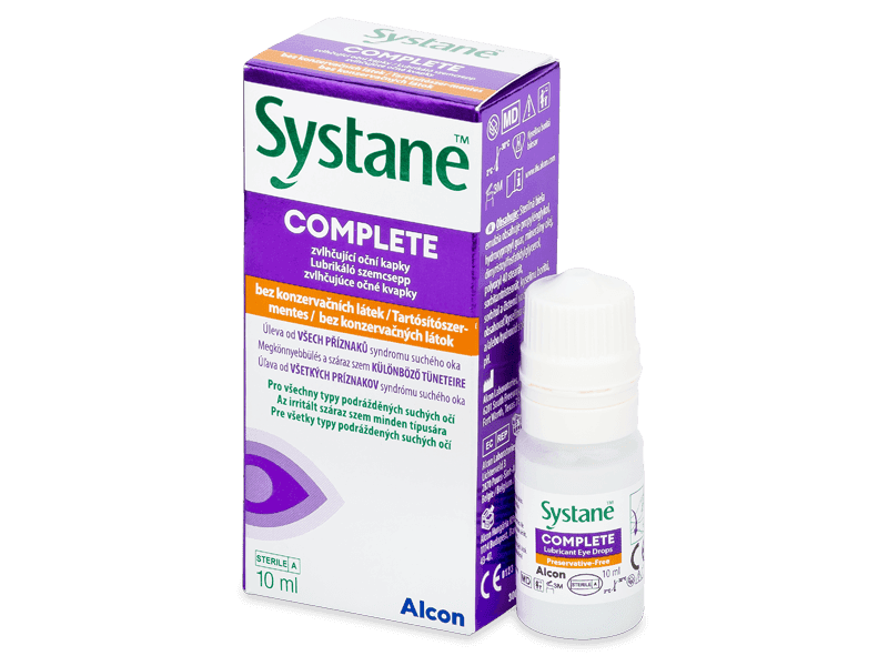 Systane Kapi Капки за очи Systane COMPLETE Preservative-Free 10 ml | Alensa.bg