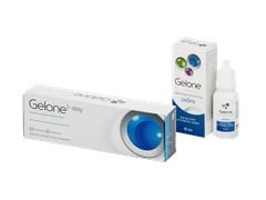 Gelone 1-day (30 лещи) + Капки за очи Gelone 10 ml
